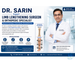 Dr. Sarin – Expert Limb Lengthening Surgeon & Orthopedic Specialist