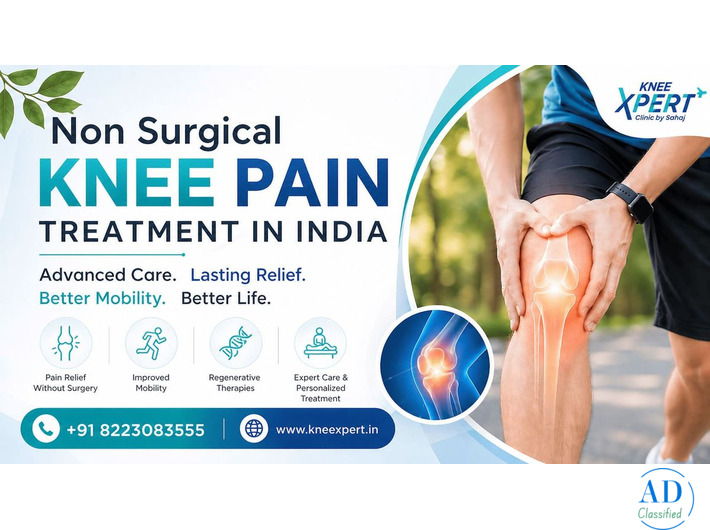 Non Surgical Knee Pain Treatment in India -  KneeXpert