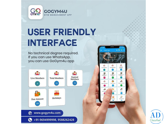 GoGym4U – The Leading Gym Management App for Modern Fitness Centers
