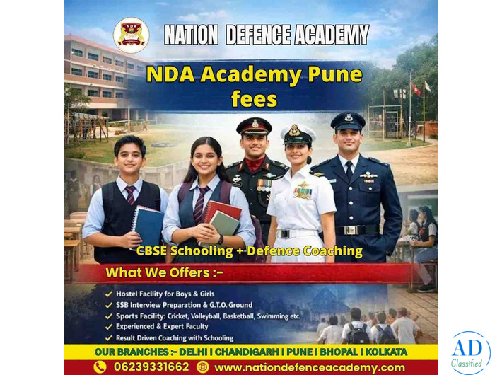 NDA Academy Pune Fees – Affordable Coaching for Future Officers!