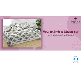 How to Style a Diwan Set for a luxe living room look
