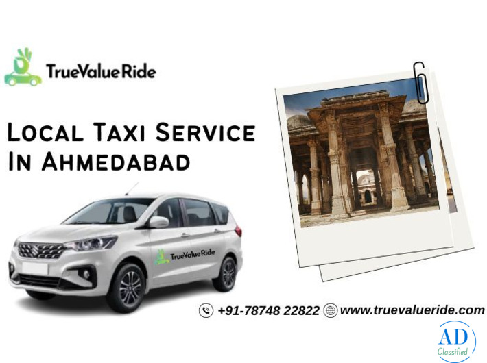 Local Taxi Booking in Ahmedabad - True Value Ride