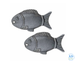 Gachwala Iron Fish for Cooking – Reusable Cast Iron Cooking Tool for Everyday Kitchen Use