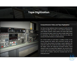 The Role of Tape Digitization in Media and Entertainment