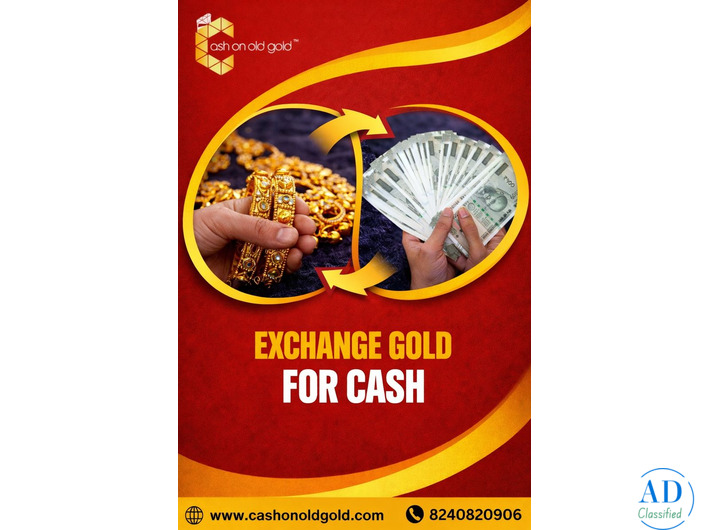Exchange Gold for Cash – Turn Old Jewellery into Money Today
