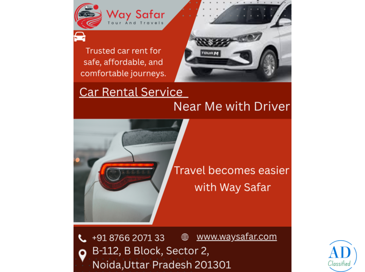 Best Car Rental Service Near Me with Driver Available