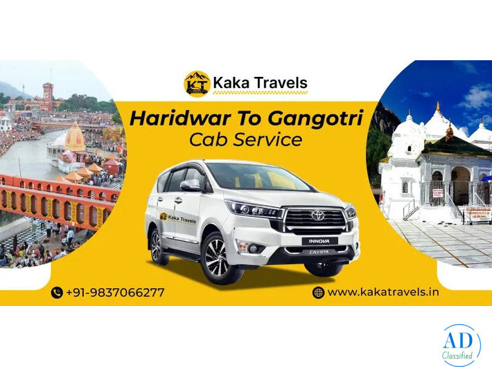Haridwar to Gangotri Cab Service at Best Price
