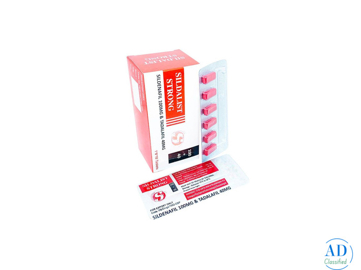 Sildalist Strong 140mg Combination of Sildenafil and Tadalafil