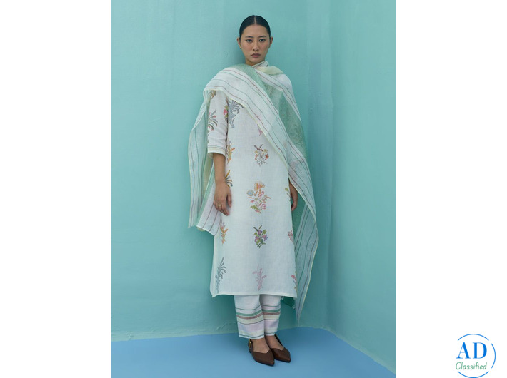 Find Breathable Linen Summer Kurtas for Women | Manan Design