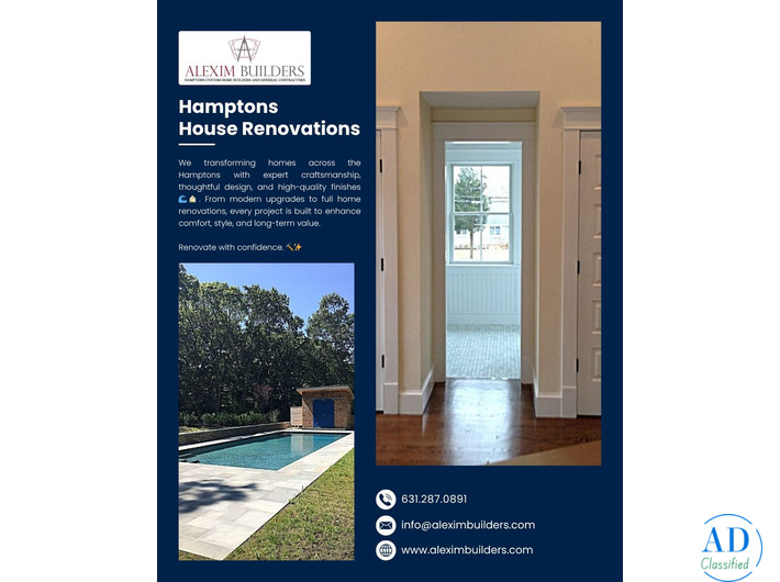 Hamptons house renovations