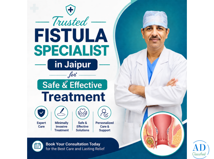 Trusted Fistula Specialist in Jaipur for Safe & Effective Treatment