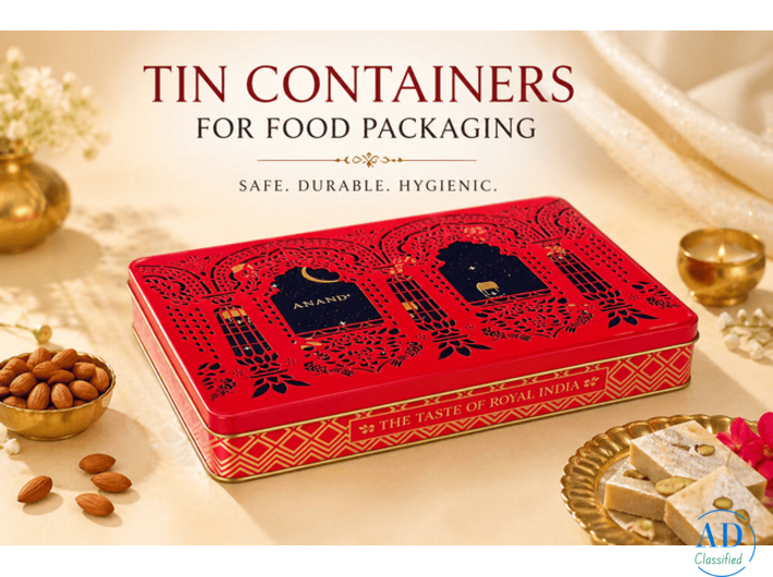 Highly trusted manufacturer of tin containers for food packaging