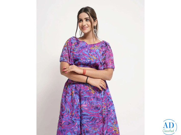 Buy Now Stylish Multi-Color Printed Coord Set For Women Online At FashionTownie