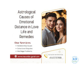 Astrological Causes of Emotional Distance in Love Life and Remedies