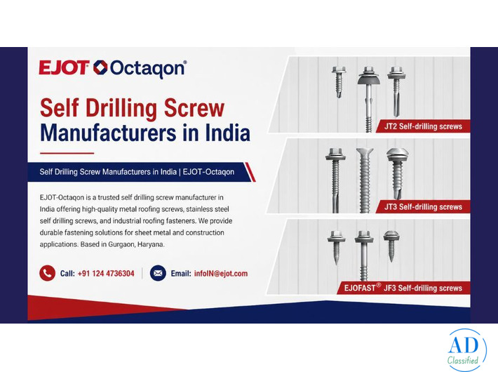 Self Drilling Screw Manufacturers in India |  EJOT-Octaqon