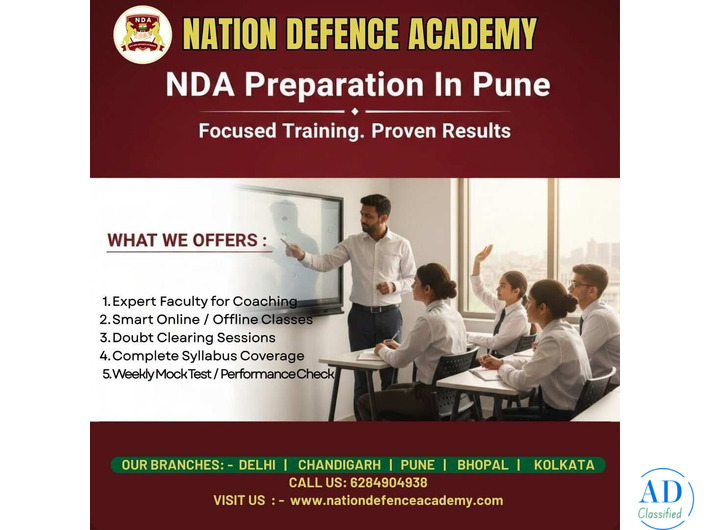 Pune's #1 NDA Preparation Centre – Admissions Open