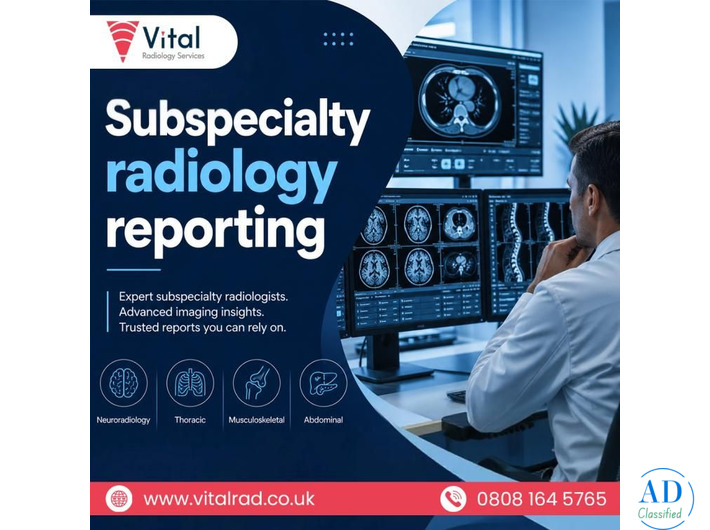 Subspecialty Radiology Reporting for Expert Diagnostic Accuracy