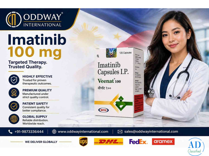 Trusted Imatinib 100 mg Supplier in Quezon City Philippines