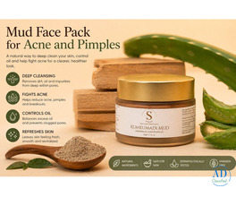 Mud Face Pack for Acne and Pimples by sknlex Beauty.