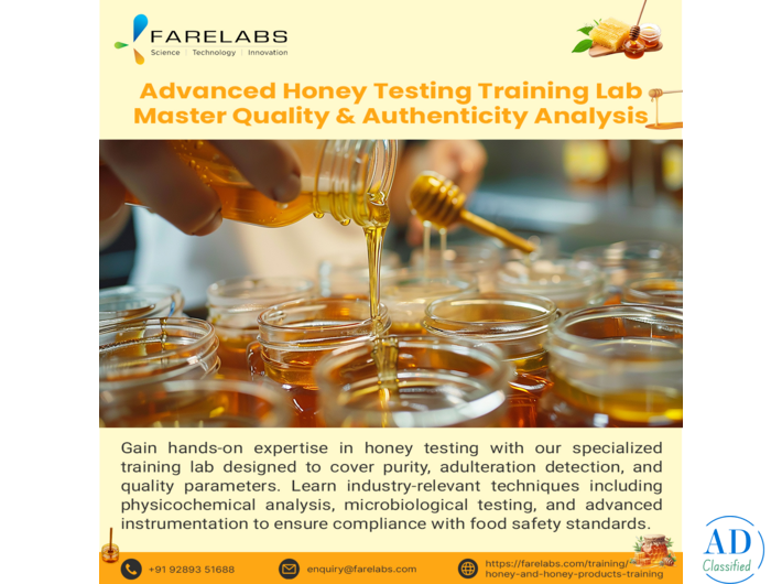 Professional Honey Analysis Training Lab – Ensure Food Safety