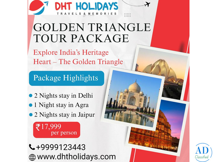 Golden triangle Tour Package