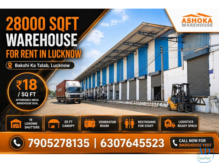 Godown for Rent in Lucknow | Sitapur Road Warehouse