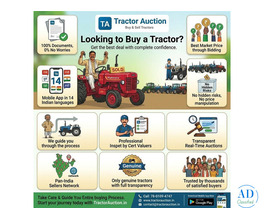 Tractor Auction India – Best Deals on old Tractors