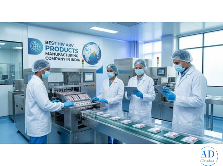 Best HIV/ARV Products Manufacturing Company in India