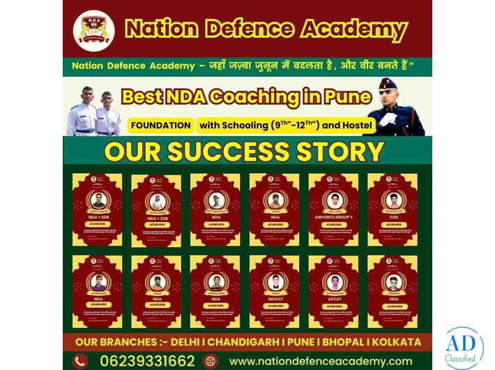 NDA   Aspirants: Join Pune’s Premier Coaching Institute Today