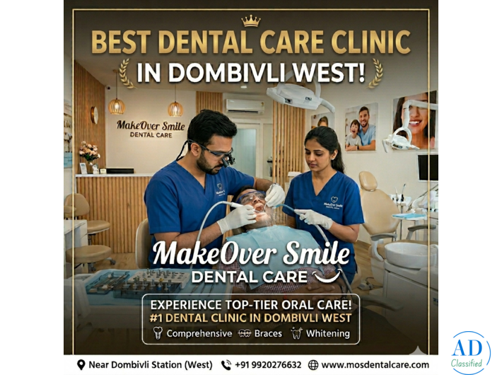Top Dental Clinic in Dombivli West - MakeOver Smile Dental Care