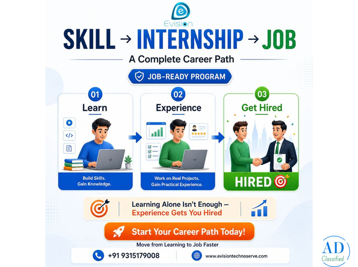 Entry Level IT jobs - Hiring Open - Prepare Smart Get Shortlisted - Evision Technoserve