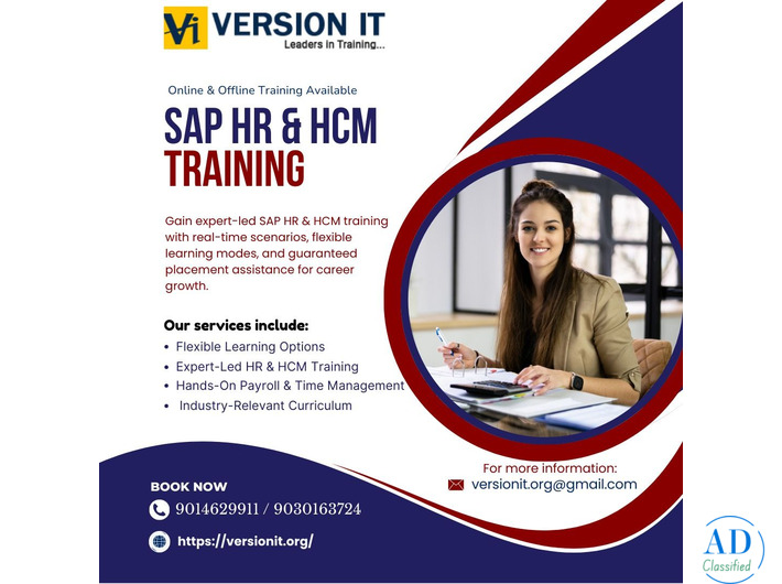 Why Version IT Hyderabad is the Best SAP HR HCM Training Institute
