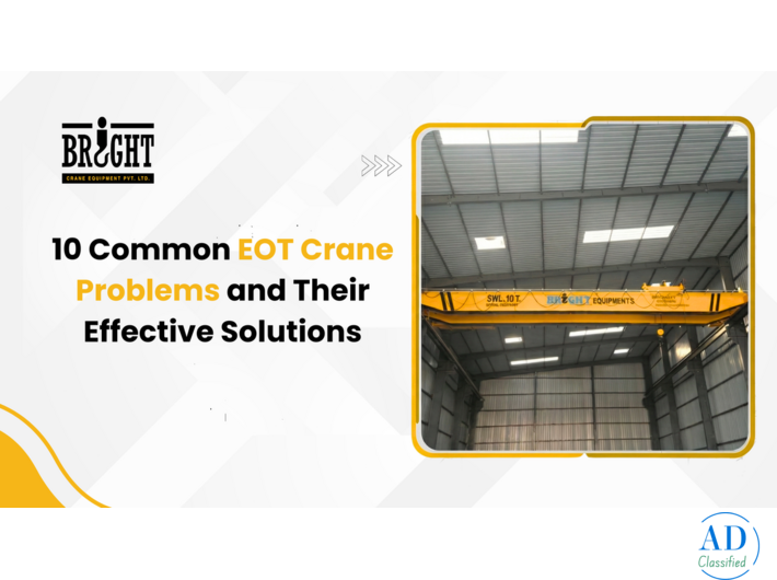10 Common EOT Crane Problems and Their Effective Solutions