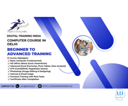 From Beginner to Pro – Complete Computer Course in Delhi