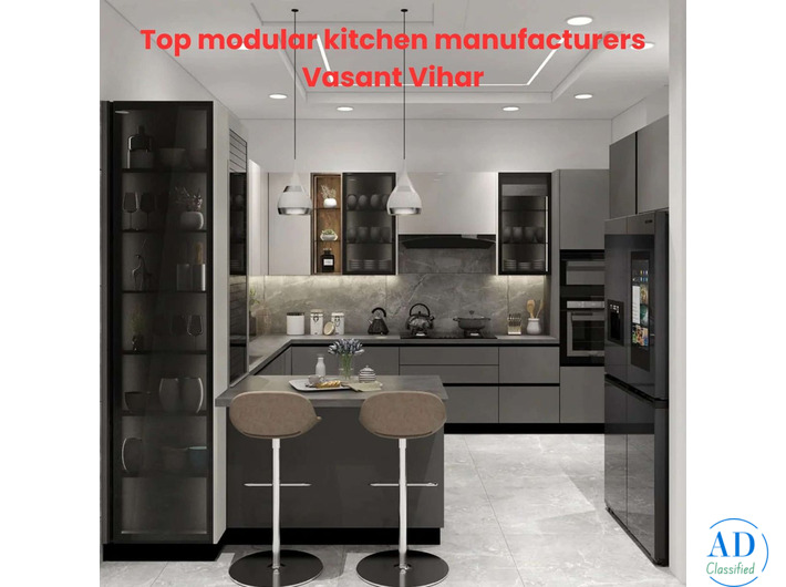 Best Top Modular Kitchen Manufacturers in Vasant Vihar Delhi