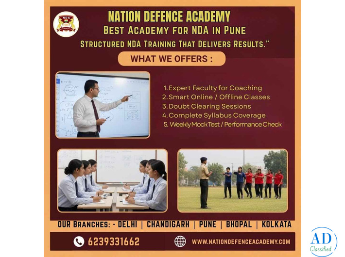 Secure Your Future: Pune’s Leading Academy for NDA Success