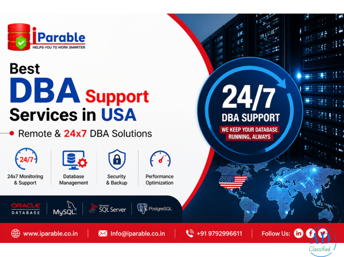 DBA Support Services in USA | Remote DBA Experts | iParable