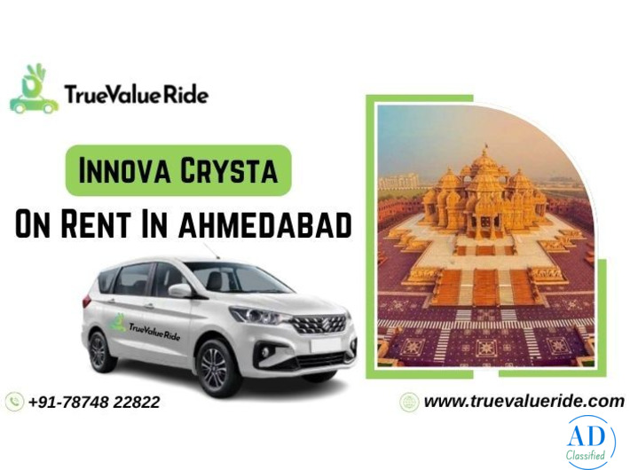 True Value Ride - Innova Crysta On Rent in Ahmedabad