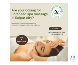 Forehead Massage in Raipur | Headache &amp; Stress Relief - Darjeeling Thai Spa