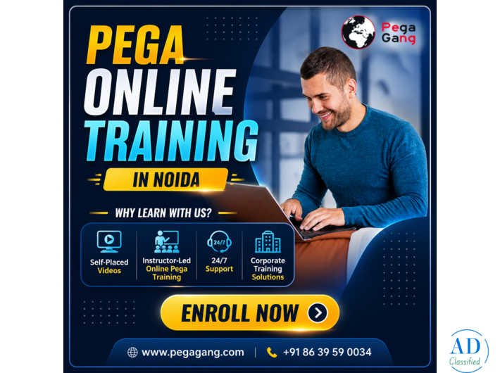 Certified Pega Online Training in Noida for Beginners to Experts