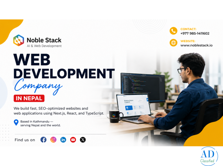 Noble Stack - Web Development Company in Nepal