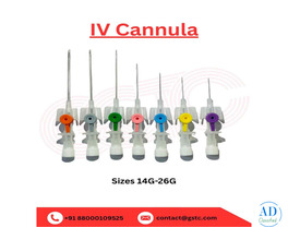 Disposable IV Cannula for Accurate Drug Delivery - GSTC