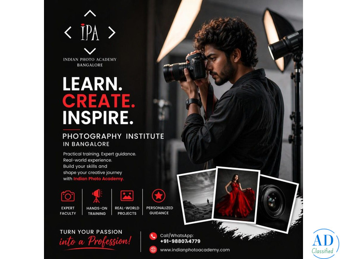 photography institute in Bangalore