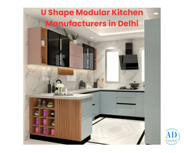 Best U Shape Modular Kitchen Manufacturers in Delhi – Stylish Designs