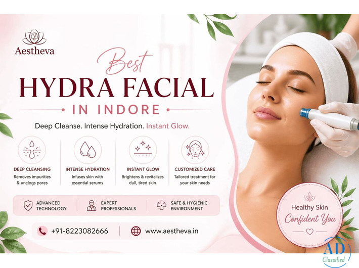 Best Hydra Facial in Indore – Aestheva