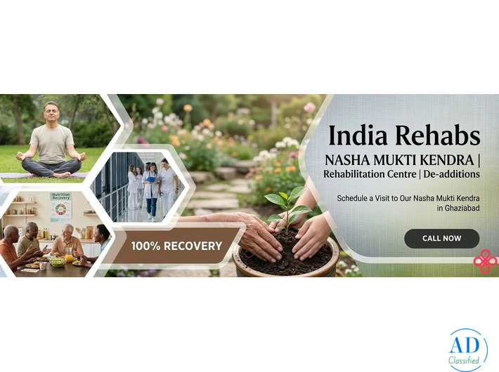 Nasha Mukti Kendra in Ghaziabad | Trusted Addiction Recovery & Rehab Centre