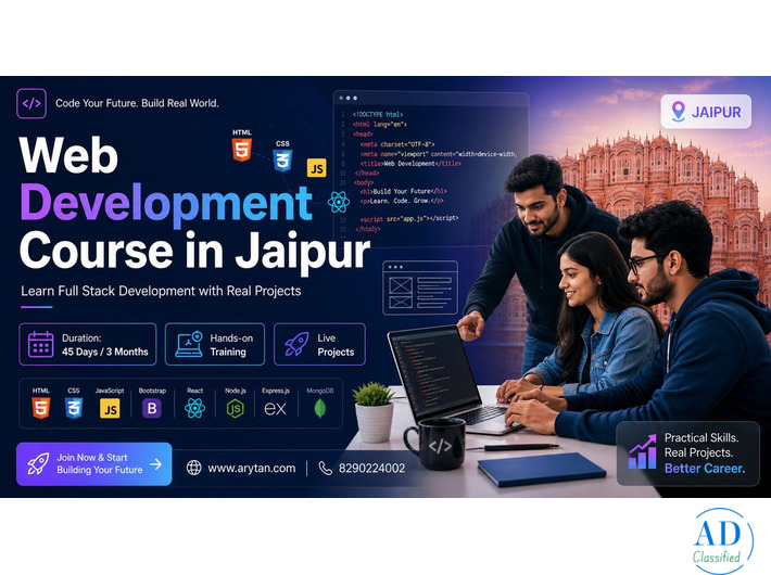 Web Development Course in Jaipur