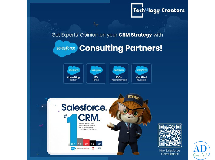 Top Salesforce Consulting Company In India | Salesforce Consulting Services by Tech9logy Creators