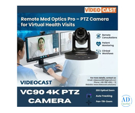 Remote Med Optics Pro – PTZ Camera for Virtual Health Visits