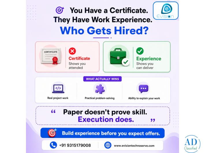 You Have a Certificate. They Have Work Experience. Who Gets Hired?